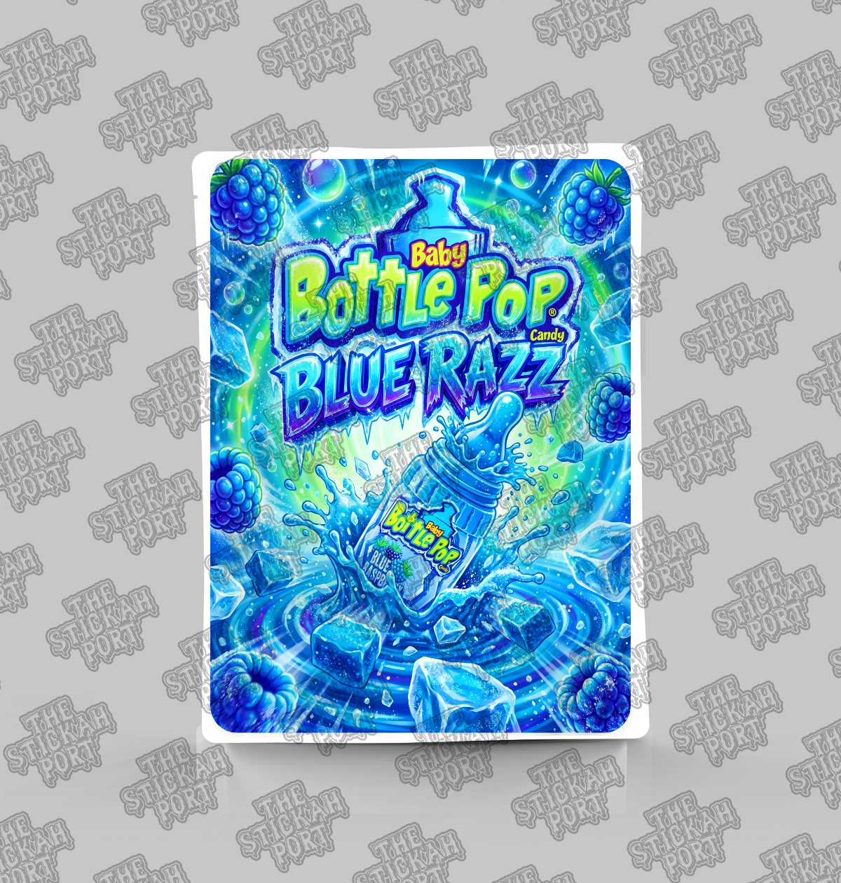Baby Bottle Pop Blue Razz