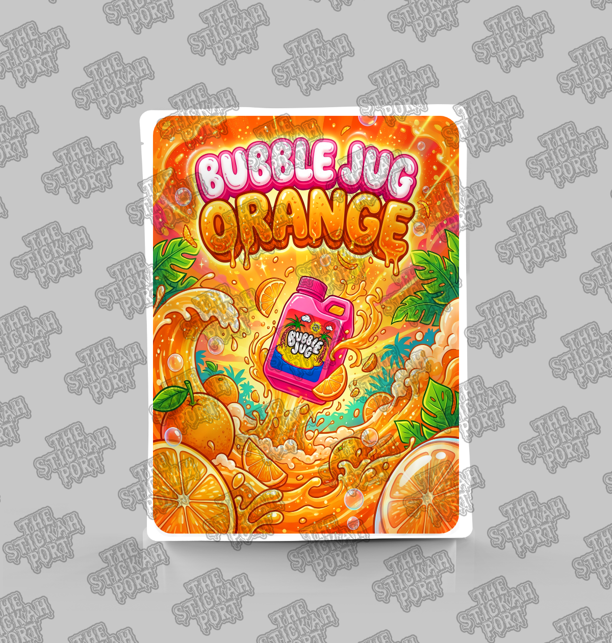 Bubble Jug Orange