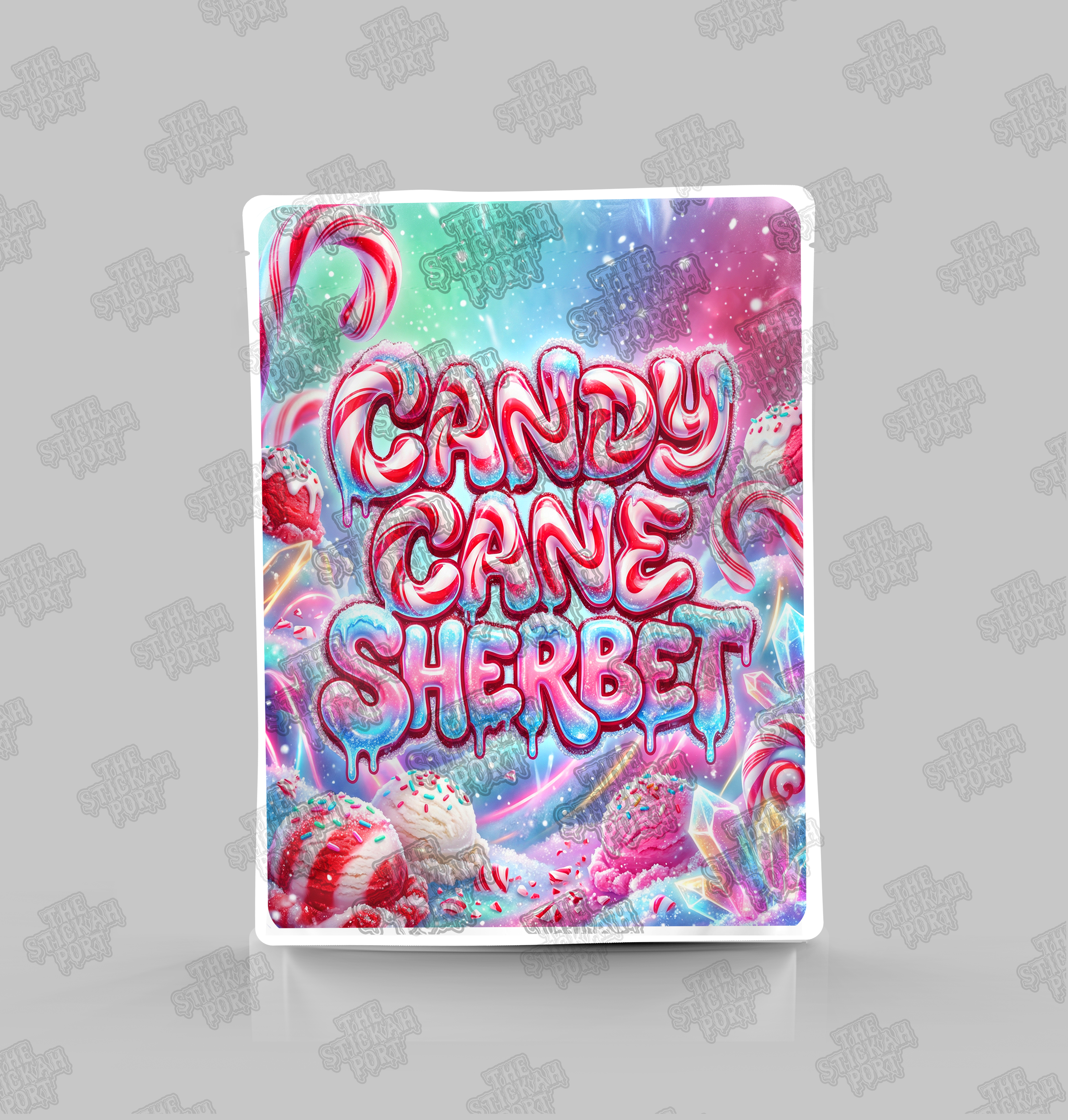 Candy Cane Sherbet