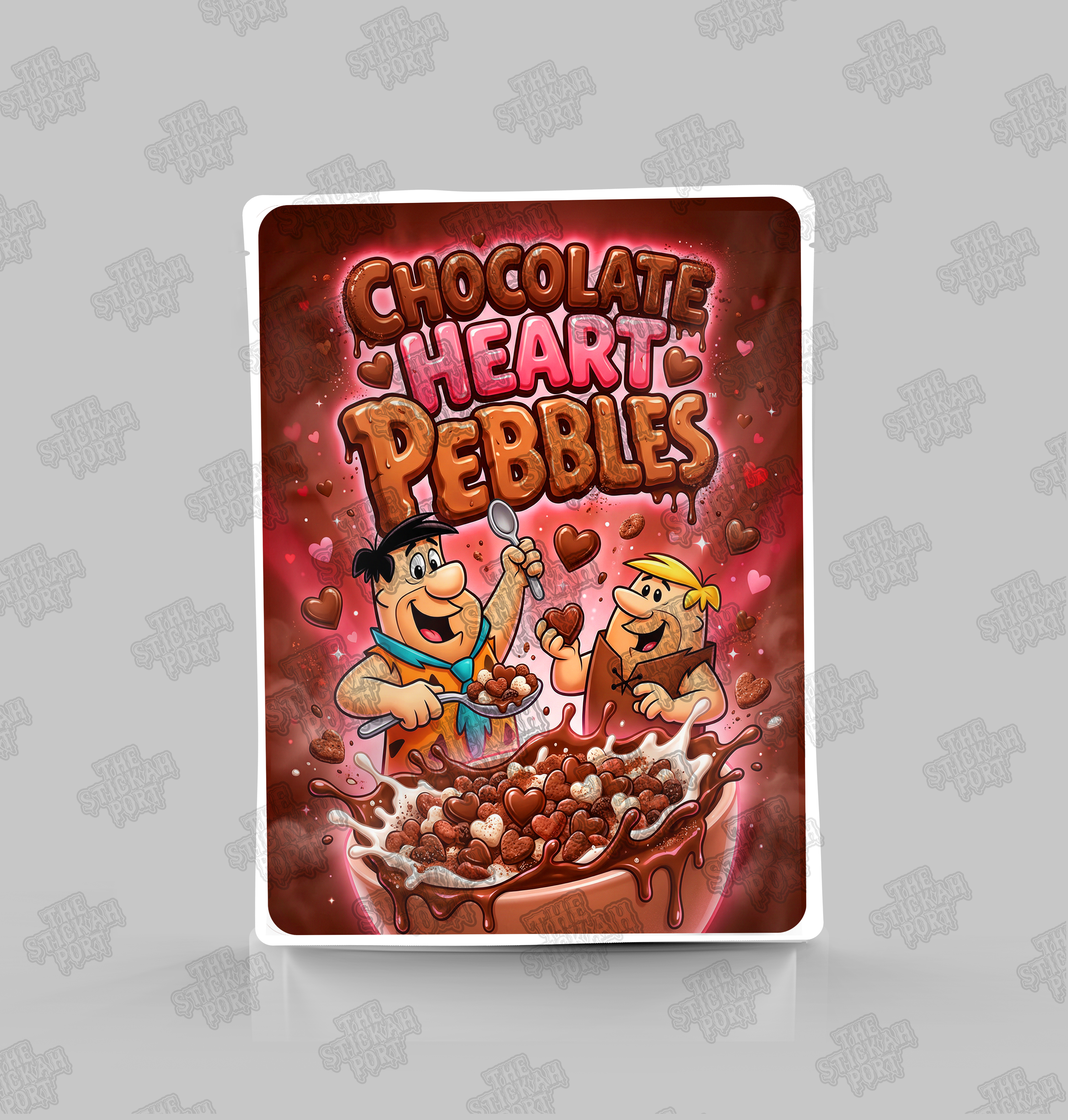 Chocolate Heart Pebbles