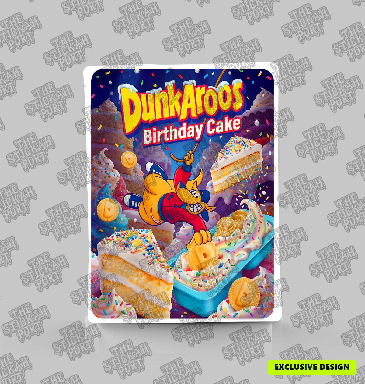 Dunkaroos Birthday Cake