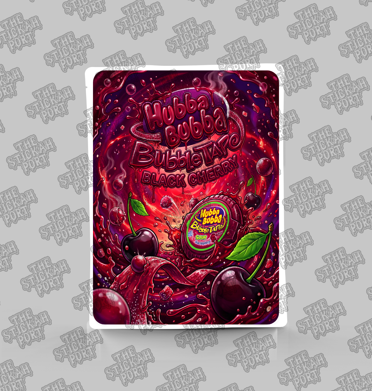 Hubba Bubba Bubbletape Black Cherry