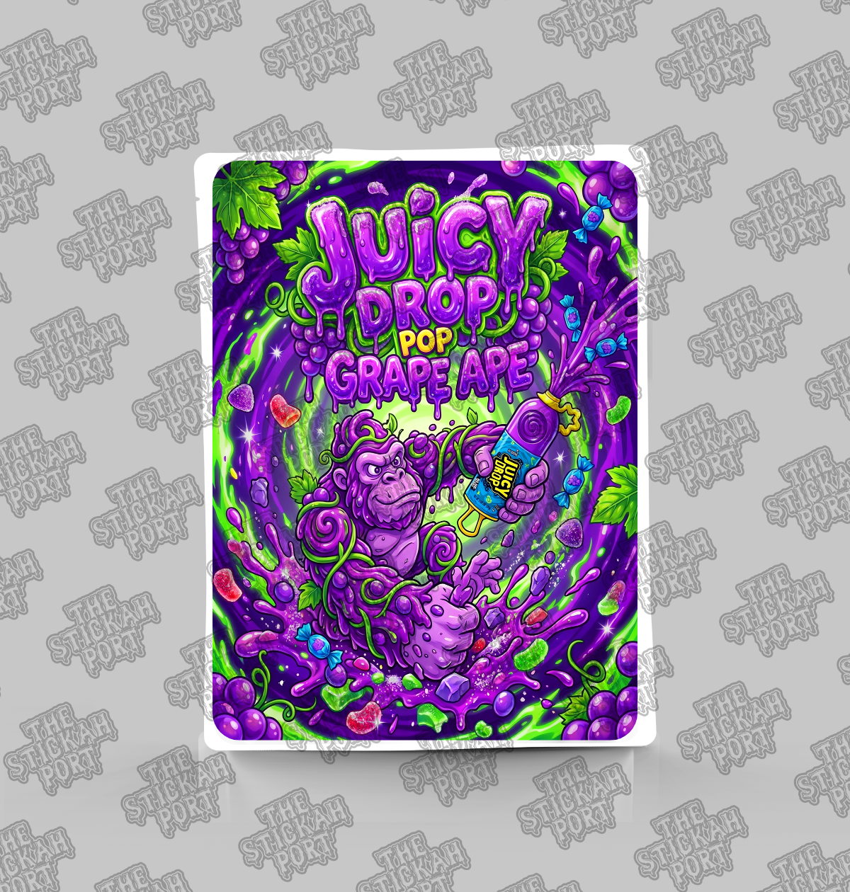 Juicy Drop Pop Grape Ape