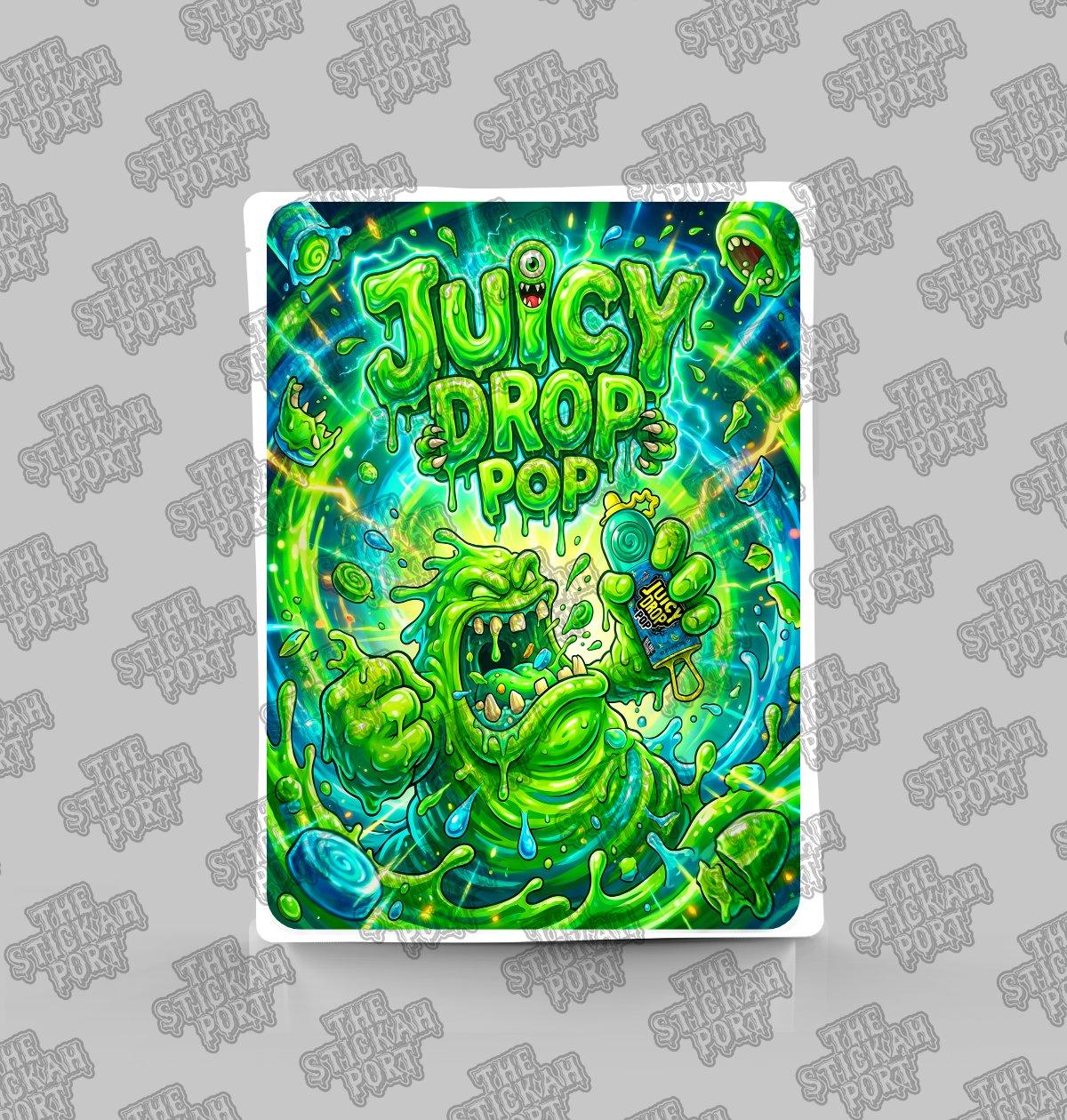 Juicy Drop Pop Green Monster