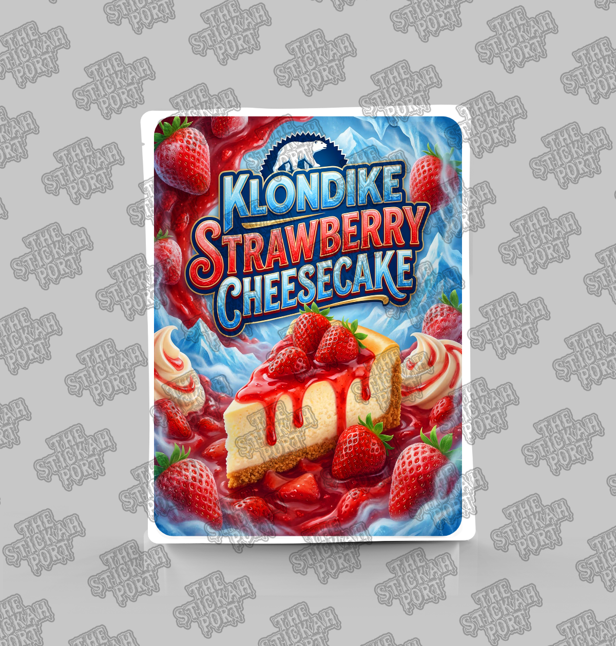 Klondike Strawberry Cheesecake