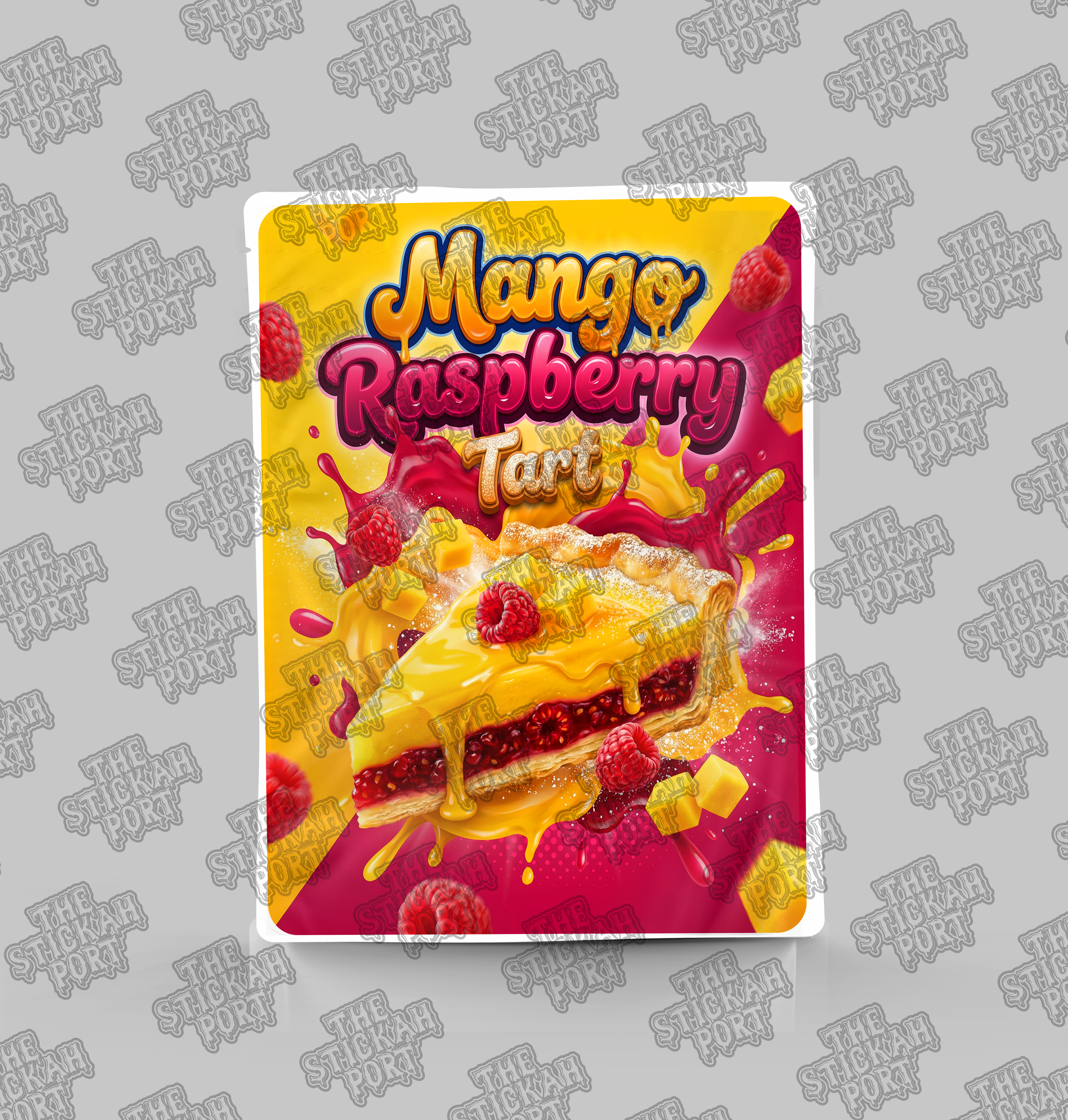 Mango-Raspberry-Tart