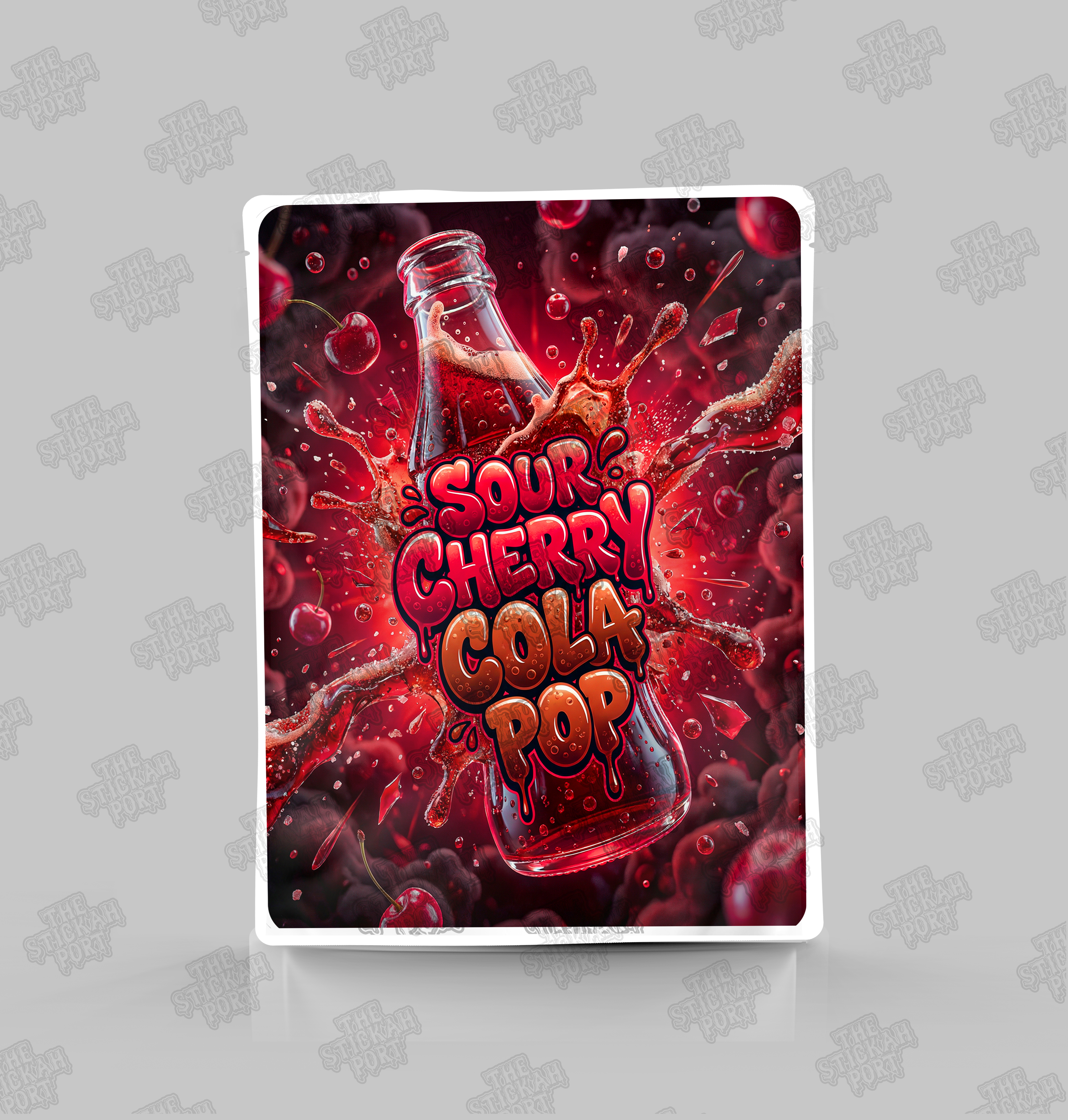 Sour Cherry Cola Pop
