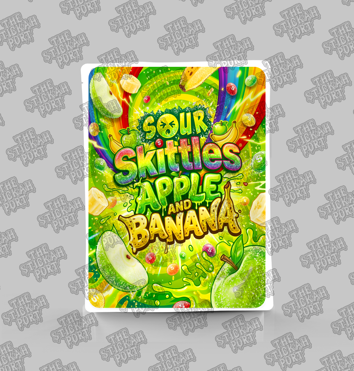Sour Skittles Apples And Bananas