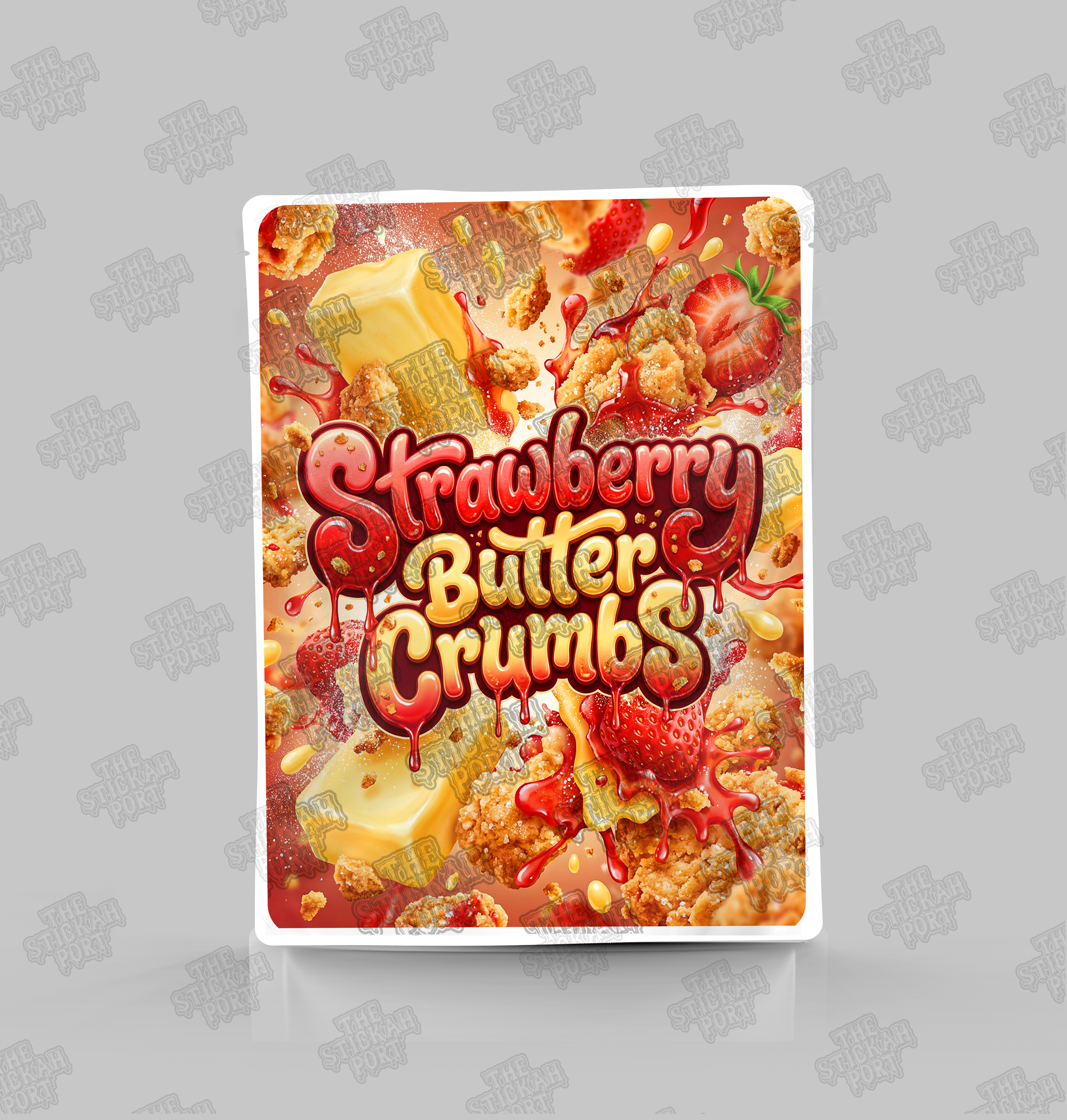 Strawberry Butter Crumbs