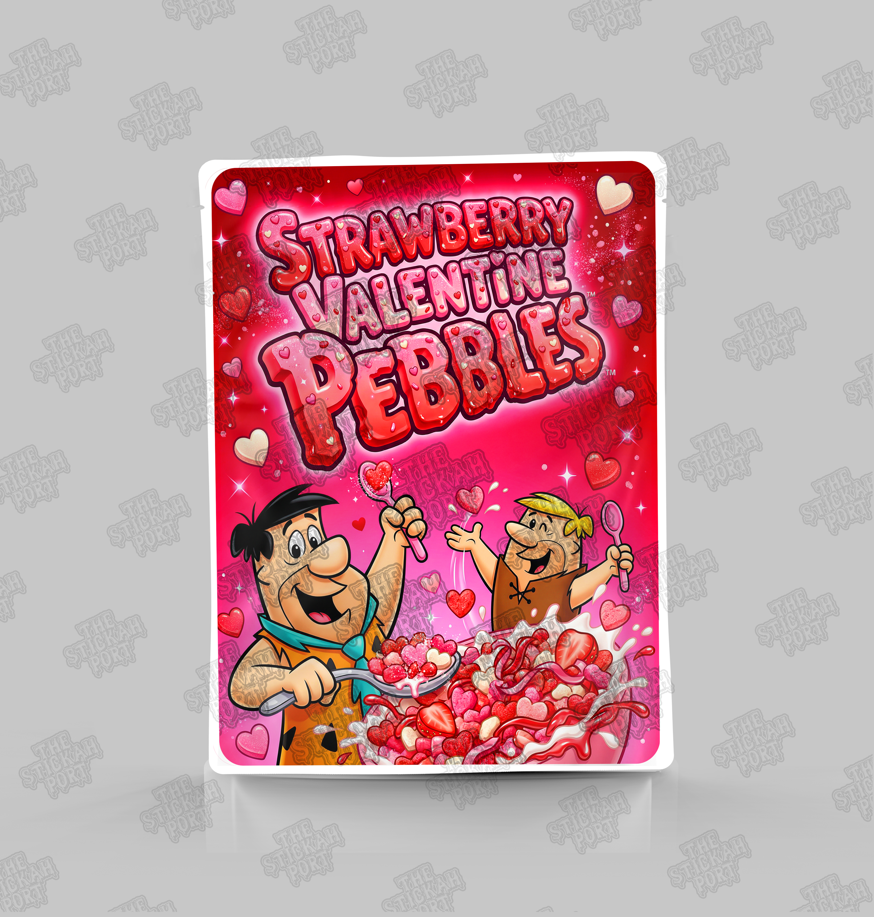 Strawberry Valentine Pebbles