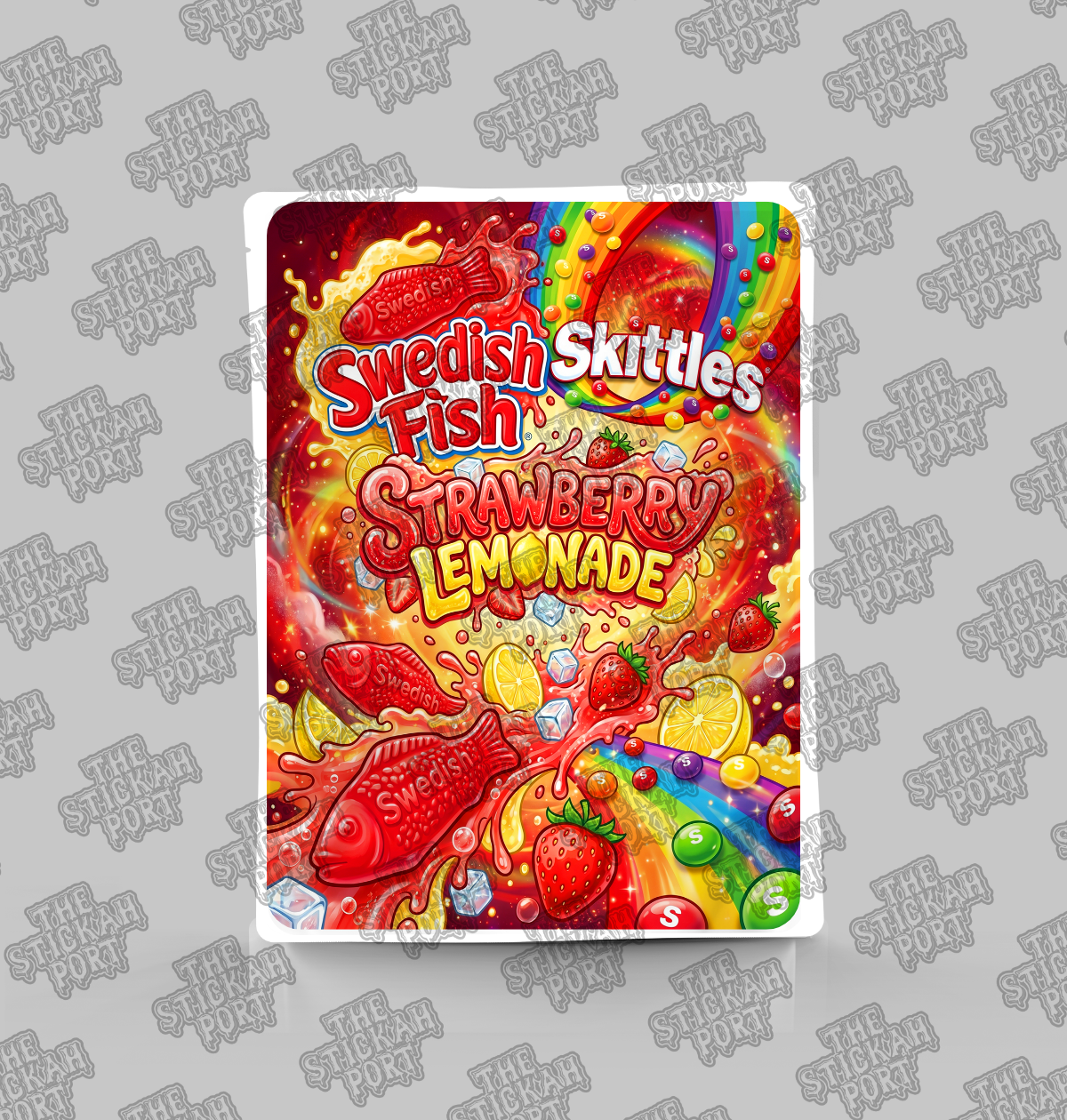 Swedish Fish Skittles Strawberry Lemonade